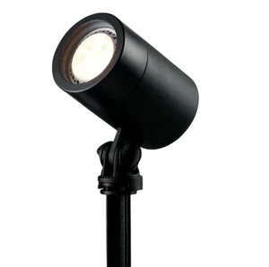 Ellumière Black Outdoor Low Voltage LED Spotlight, 2W - Small